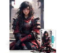 Puzzle Romance de Samouraïs 1000 Pièces pour Adultes Renforce la Mémoire, Calme l'esprit, Qualité, Surprise Chaleureuse (38x52cm)
