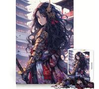 Puzzle Romance Samouraï 1000 pièces pour Adultes Stimule la mémoire Paisible et Amusant Découpe de qualité supérieure Cadeau mémorable (50x75cm)