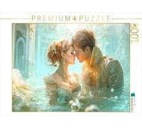 Puzzle · Romances sous-Marines somptueuses | Un jeune couple d'amoureux · 1000 pièces · Format assemblé 64 × 48 cm · CALVENDO Puzzle