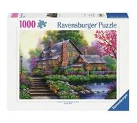 Ravensburger Puzzle Romantic Cottage 1000 pièces Or
