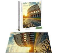 Puzzle Rome 1000 Pièces Adultes, Puzzle 1000 Pièces pour Adultes et Enfants à Partir de 14 Ans, Colisée Puzzles Bois de Qualité Supérieure avec Une Boîte d'emballage Exquise, Cadeau Femme/Homme H-5938