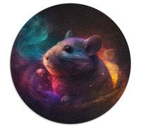 Puzzle Rond 1000 pièces, nébuleuse de la Souris, décoration Artistique à Faire soi-même, Cadeau d'anniversaire idéal, 67,5 x 67,5 cm