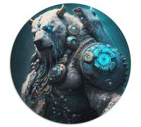 Puzzle Rond 1000 pièces Ours du Silence, Puzzle en Papier idéal pour Les Adolescents et Les familles, pour Les Anniversaires (67,5x67,5cm)