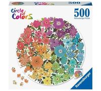 Puzzle Rond 500 P - Fleurs (Circle Of Colors)