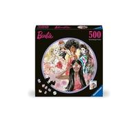 Puzzle rond 500 pieces : Barbie - L'icône du style depuis 1959