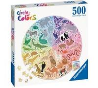 Ravensburger Puzzle rond Animaux Circle of Colors G 500 pièces