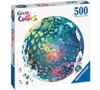 Puzzle rond 500 pièces Océan, Circle of Colors, Puzzle Adulte, dès 12 ans, 17170, Ravensburger