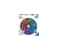Puzzle rond Ravensburger Astrologie Circle of Colors 500 pièces E