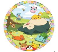 Ravensburger Puzzle rond Pokémon fleuris 500 pièces - Adultes et enfants dès 10 ans
