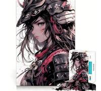 Puzzle Ronin Samurai Girl pour Adolescents, 1000 pièces, Jeu de réflexion, Design ludique et Assemblage, Cadeau de qualité (50x75cm)