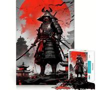 Puzzle Ronin Warrior pour Adolescents, 1000 pièces, pour stimuler la mémoire et soulager la Tension, Pièce d'art aux Bords Nets (50x75cm)