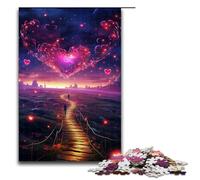 Puzzle Rose Road to The Sky 1000 pièces pour Adultes idéal pour Les Adolescents de 14 Ans et Plus 75 x 50 cm