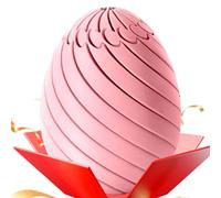 Puzzle rotatif - Œuf 3D Fidget - Jouet de vacances avec jeu d'engagement, gadget de Pâques, accessoire amusant, article novelty pour la Saint-Valentin, les , les adultes ou les chaussettes à la