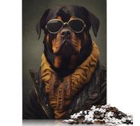 Puzzle Rottweiler Swag 500 pièces pour Adultes et Adolescents de 14 Ans et Plus 500 pièces (52 x 38 cm)