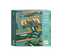 Puzzle route 21 pieces djeco Aqua G