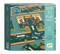 Puzzle route 21 pieces djeco Aqua G
