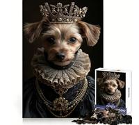 Puzzle Royal Dog pour Adolescents 1000 pièces, Jouet Anti-Stress à Bords tranchants, Cadeau d'anniversaire (50x75cm)