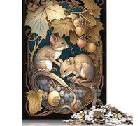 Puzzle Royaume du Loup Alpha 1000 pièces pour Adultes, Puzzles pour Adolescents, Cadeaux, Puzzle Durable pour Adultes 1000 pièces (75 x 50 cm)