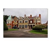 Puzzle Royaume-Uni Angleterre Bletchley Park Milton Keynes pour Adultes 100 pièces Cadeau Souvenir de Voyage 45,5 x 35,5 cm