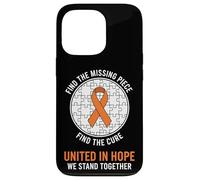 Puzzle Ruban Orange Autisme MS Awareness Unite Hope Coque pour iPhone 13 Pro