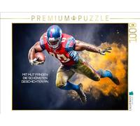 Puzzle · Running Back (Retour au Travail | 1000 pièces · Format assemblé 64 × 48 cm · CALVENDO Puzzle
