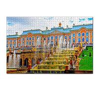 Puzzle Russie Peterhof 100 pièces pour Adultes et Famille, Cadeau Souvenir de Voyage 45,5 x 35,5 cm