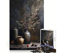Puzzle Rustic Reverie 1000 pièces pour Adultes Stimule la mémoire Jeu de société Bords Nets Cadeau élégant (50x75cm)
