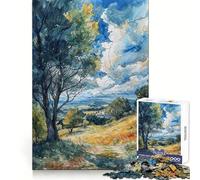 Puzzle Rustique Sérénade (1000 pièces) pour Adultes Jeu de logique et d'adresse Idéal pour Les Moments en Famille Découpe précise Pièce de Collection (38x52cm)