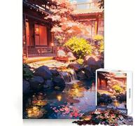 Puzzle Ryokan 1000 pièces pour Adolescents, Jeu de logique et de résolution de problèmes, Anti-Stress, découpe précise, Joli Cadeau 38x26cm