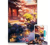 Puzzle Ryokan 1000 pièces pour Adolescents, Jeu de logique et de résolution de problèmes, Anti-Stress, découpe précise, Joli Cadeau 38x26cm
