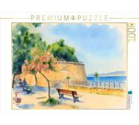 Puzzle · Rythymno | Joyau de la côte nord de la Crète · 1000 pièces · Format assemblé 64 × 48 cm · CALVENDO Puzzle