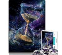 Puzzle sablier Cosmique 1000 pièces pour Adultes, Cadeaux, défi d'intelligence cérébrale, Jouets addictifs pour la décoration de la Maison 50x75cm