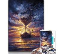 Puzzle Sablier Cosmique 1000 pièces pour Adultes et Adolescents, Jeux éducatifs, décoration d'intérieur, à Offrir en Cadeau à Toute la Famille (75x50cm)