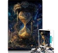 Puzzle sablier Cosmique pour Adolescents, 1000 pièces, Jouet éducatif et décompressant, décoration Parfaite (38x26cm)