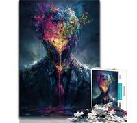 Puzzle sablier Cosmique pour Adultes, 1 000 pièces, Jouet éducatif et éducatif, idéal comme Cadeau pour Toute la Famille, 38x26cm