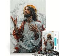 Puzzle Sacrifice pour Adolescents 1000 pièces, Jouet Anti-Stress Intelligent, Bords tranchants, Cadeau d'anniversaire (38x52cm)