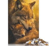 Puzzle « Safe in The Pack » : défi Difficile, Puzzle en Carton 100% recyclé, pour Femmes et Hommes, Cadeau de fête des mères, 1 000 pièces (75 x 50 cm)