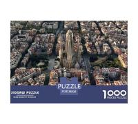 Puzzle Sagrada Familia 1000 Pièces - Jeu De Patience en Famille pour Adultes Et Enfants, Carton Écologique 38x26cm/1000pcs