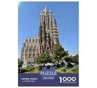 Puzzle Sagrada Familia 1000 Pièces pour Adults Adolescents Et Enfants - Difficile Puzzles Jeu De Patience en Famille 70x50cm/1000pcs