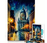 Puzzle Saint-Pétersbourg en Couleurs pour Adolescents, 1000 pièces, Jeu de logique Clair, Plaisir Lent, découpe Parfaite, Surprise d'anniversaire (38x52cm)