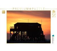 Puzzle · Saint-Pierre-Ording | Coucher de soleil · 500 pièces · Format assemblé 48 × 36 cm · CALVENDO Puzzle