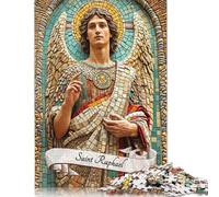 Puzzle Saint Raphaël Archange 500 pièces Puzzles en Bois pour Adultes et Adolescents Puzzles pour Adultes Adolescents 500 pièces (52 x 38 cm)