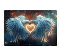 Puzzle Saint Valentin, Puzzle 1500 Pièces Adultes, Puzzles 1500 Pièces Oiseau, Puzzles Bois de Qualité Supérieure avec Une Boîte d'emballage Exquise, Décoration Murale, Cadeau Femme/Homme, -3906
