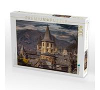 Puzzle · Sainte-Foy über den Dächern Von Conques | Auf dem Jacobsweg · 1000 pièces · Format assemblé 64 × 48 cm · CALVENDO Puzzle