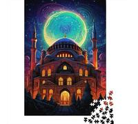 Puzzle Sainte-Sophie de Turquie, 18 Images Personnalisables, Puzzle en Carton 100% recyclé pour Adultes et Adolescents, Cadeau Unique, 1 000 pièces (75 x 50 cm)