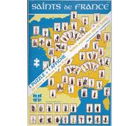 Puzzle Saints de France 260 Pieces + 1 Affiche 40x60 Cm