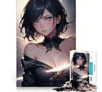 Puzzle Sakura,Fille Anime,1000 pièces,Jeu de mémorisation mentale,découpe de Haute précision,activité Manuelle,défi cérébral interactif pour la Maison (50x75cm)