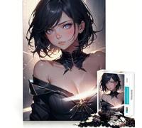 Puzzle Sakura,Personnage d'anime,1000 pièces,Jeu de mémoire et de réflexion,découpe Fine,Finitions Haut de Gamme,Un Moyen captivant de Passer Le Temps (38x52cm)