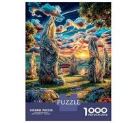 Puzzle Salisbury Plain 1000 Pièces pour Adolescents Et Enfants - Difficile Puzzles Jeu De Patience en Famille 70x50cm/1000pcs