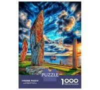 Puzzle Salisbury Plain 1000 Pièces pour Adolescents Et Enfants - Difficile Puzzles Jeu De Patience en Famille 70x50cm/1000pcs